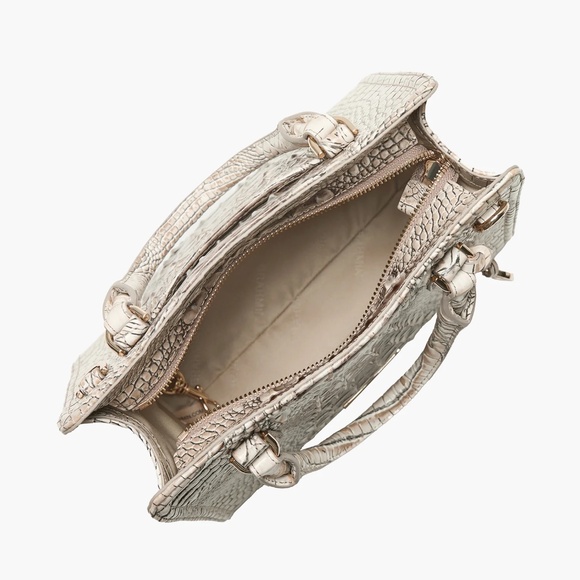 Brahmin Cami Satchel color timeless taupe ombré Melbourne